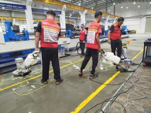 vệ sinh nhà máy Bình Dương